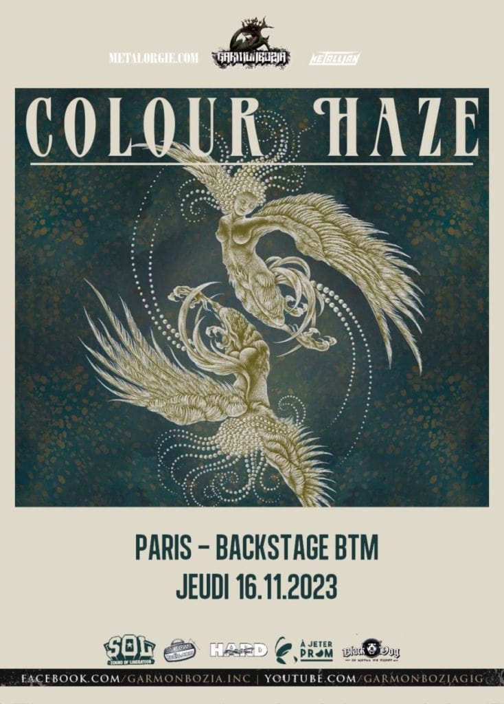 colour haze affiche